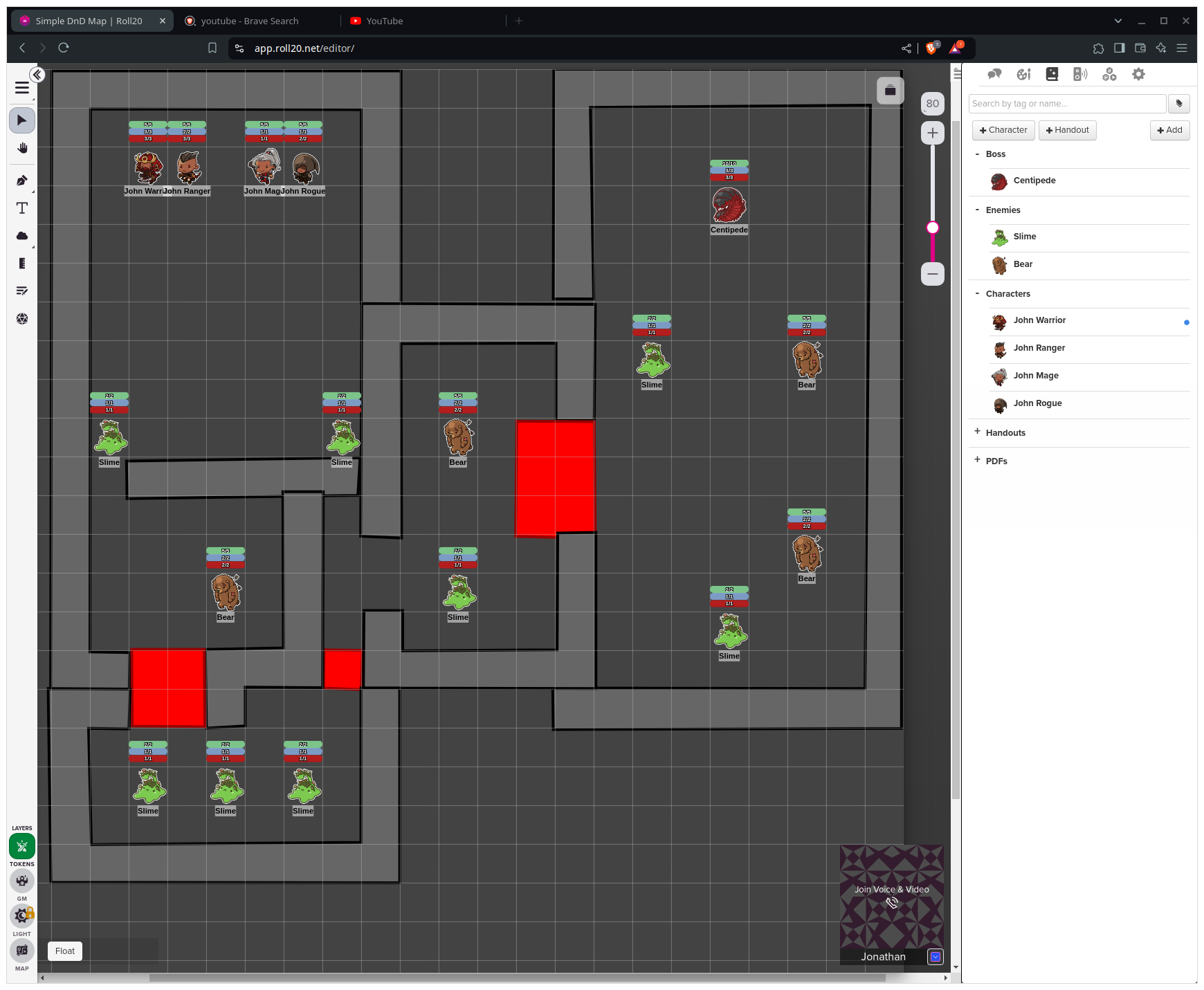 First Iteration Map