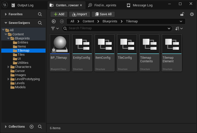 More structs to initialize tilemap